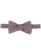 Gieves & Hawkes Embroidered Bow Tie - Black