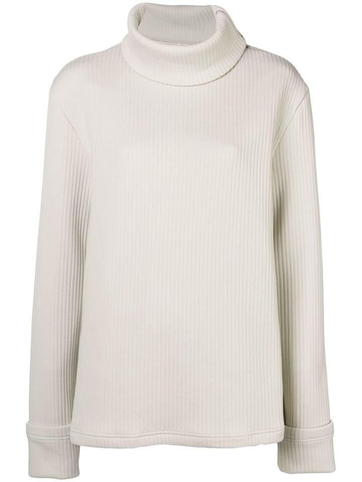 Mm6 Maison Margiela High Neck Sweater - Neutrals