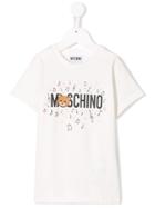 Moschino Kids Musical Notes T-shirt - White