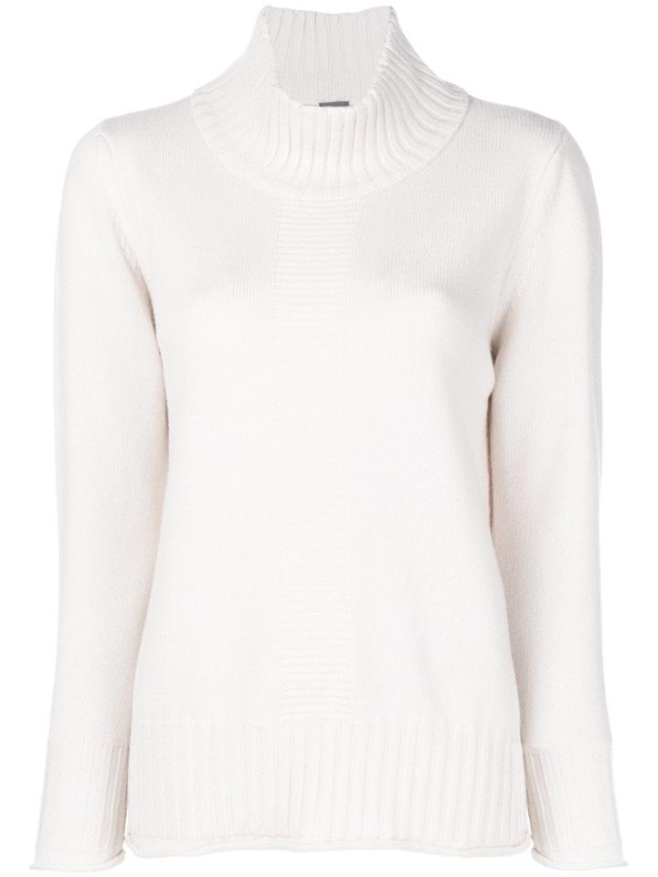 Lorena Antoniazzi Turtle Neck Jumper - Nude & Neutrals