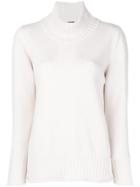 Lorena Antoniazzi Turtle Neck Jumper - Nude & Neutrals