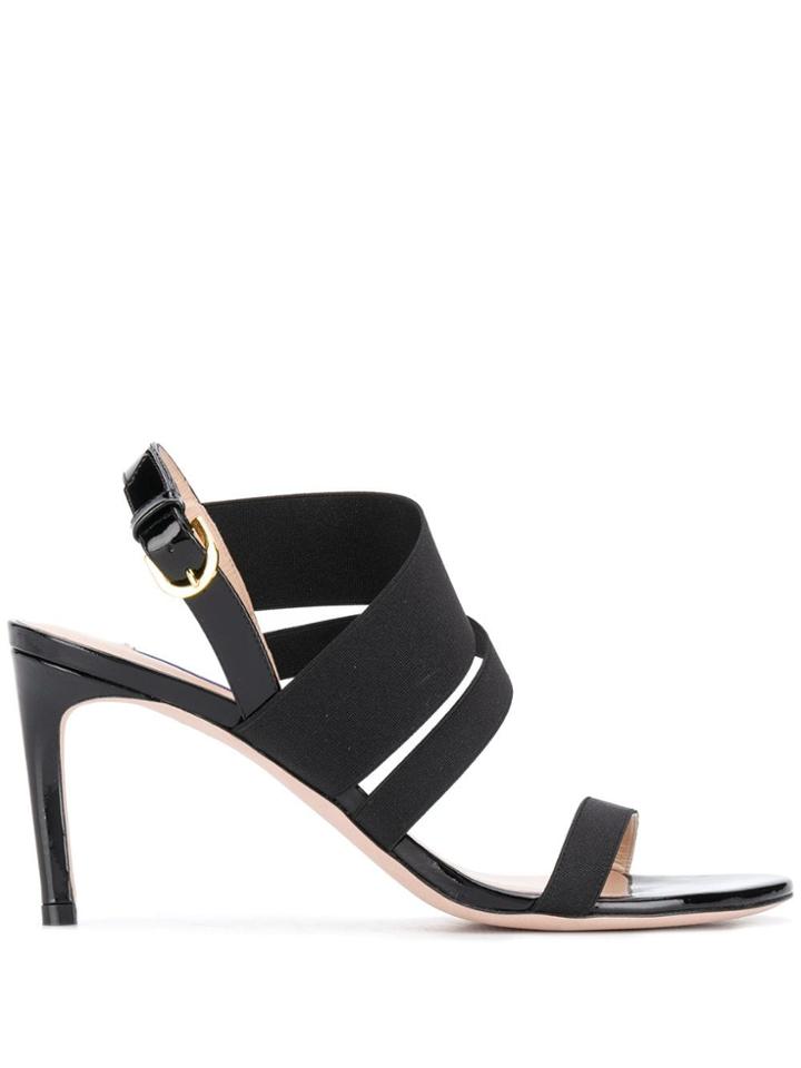 Stuart Weitzman Adrienne Sandals - Black