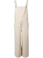 Toogood The Carpenter Felt Dungarees - Neutrals