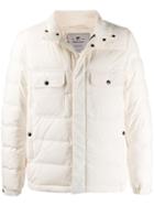 Woolrich Padded Long Sleeve Jacket - Neutrals