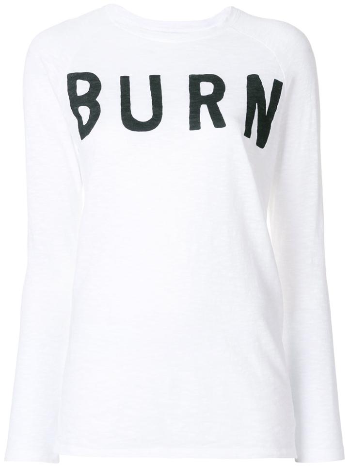 Zoe Karssen Burn T-shirt - White
