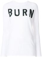 Zoe Karssen Burn T-shirt - White