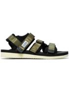 Suicoke Olive Kisee-v Sandals - Green