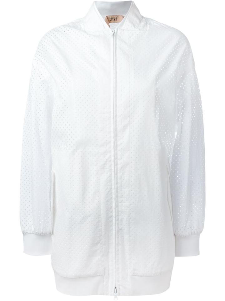 No21 Mesh Zipped Sport Jacket
