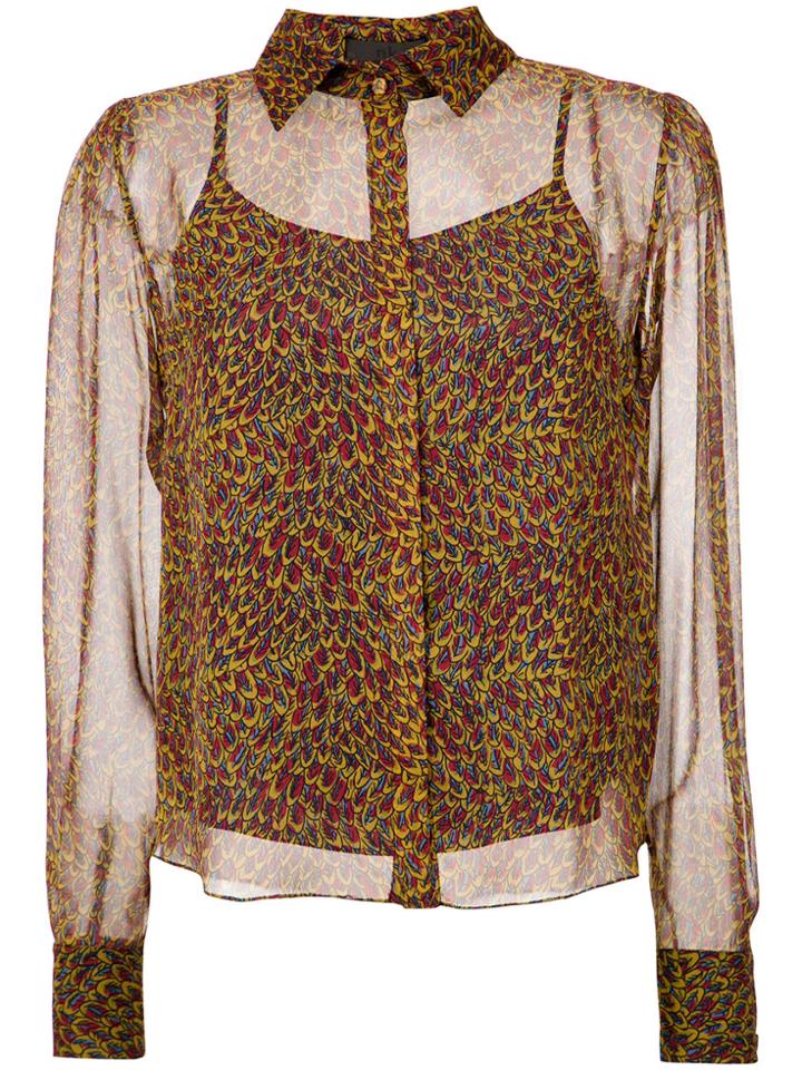 Nk Silk Shirt - Multicolour
