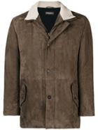 Loro Piana High Neck Coat - Brown
