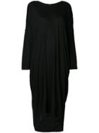 Unconditional Long Sleeved Tail Dress - Black