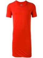 Rick Owens Level T-shirt, Men's, Size: Medium, Red, Viscose/silk