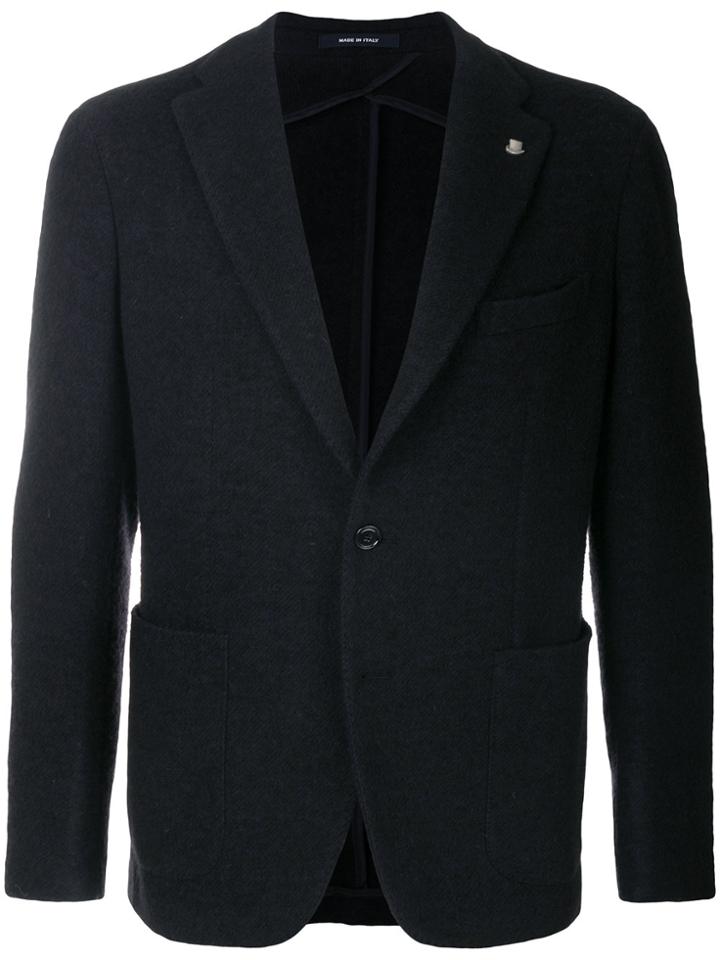Tagliatore Patch Pocket Blazer - Blue