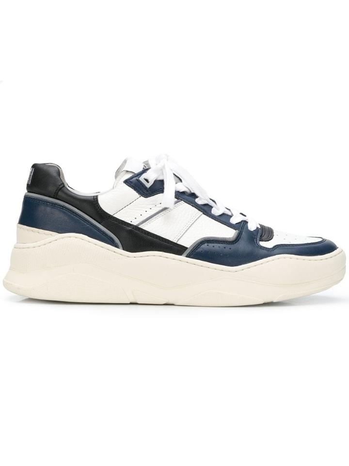 Ami Alexandre Mattiussi Thick Sole Low Trainers - Blue