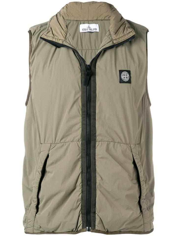 Stone Island Padded Vest - Green