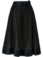 Martin Grant Pleated Midi Skirt