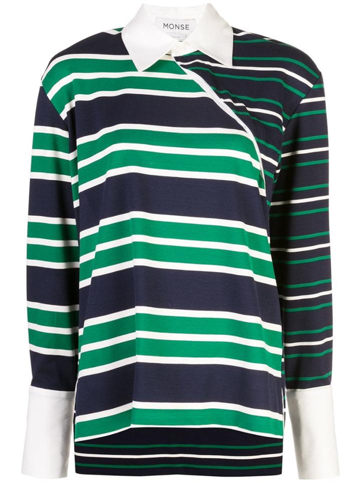 Monse Knitted Sweatshirt - Blue