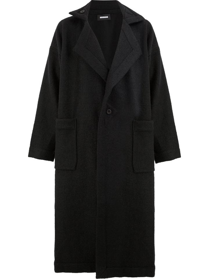 Moohong Single-breated Coat - Black