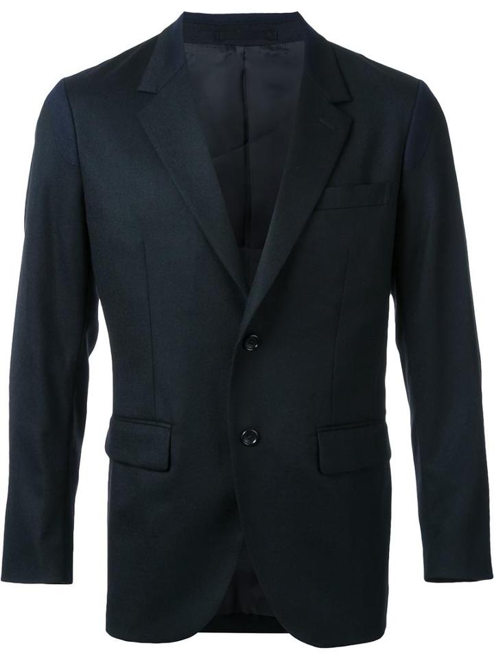 En Route Flap Pockets Blazer, Men's, Size: 3, Black, Wool