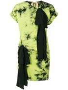 No21 Tie-dye Dress - Green