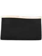 Valextra Wavy Clutch - Black