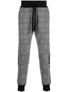 Dolce & Gabbana Prince Of Wales Side Panel Track Pants - Black