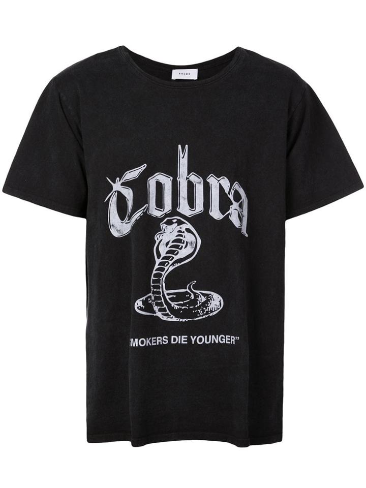 Rhude Cobra T-shirt - Black