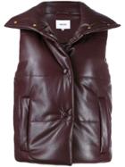 Nanushka Short Padded Gilet - Purple