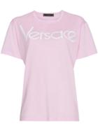 Versace Pink Vintage Logo T-shirt