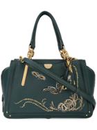 Coach Coach 36914 B4apc Leather/fur/exotic Skins->leather - Blue