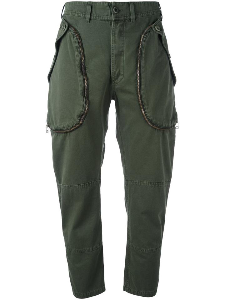 Faith Connexion Cargo Style Cropped Trousers