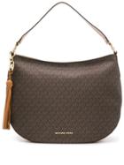 Michael Michael Kors Mk Monogram Tote Bag - Brown