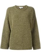 Iro 'walton' Sweater, Women's, Size: Medium, Green, Cotton/polyamide/viscose/wool