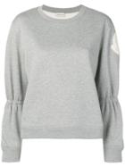 Moncler Crew Neck Sweatshirt - Grey