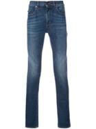 Saint Laurent Low Waist Skinny Jeans - Blue