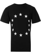 Études Europa Print T-shirt, Men's, Size: Large, Black, Cotton
