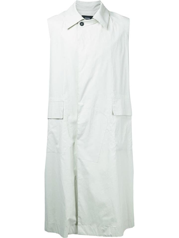 Berthold Sleeveless Midi Coat - Neutrals