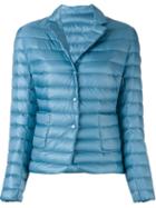 Moncler Leyla Padded Jacket, Women's, Size: 2, Blue, Feather Down/polyamide