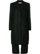 Aalto Tailored Fitted Coat - Black