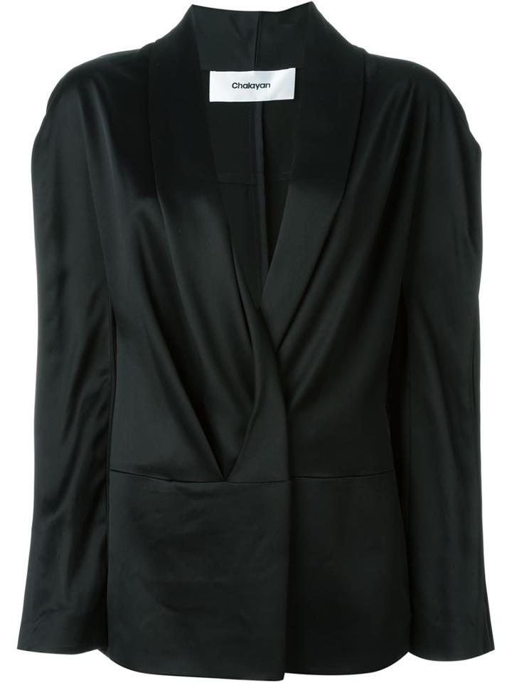 Chalayan Draped Lapel Blazer
