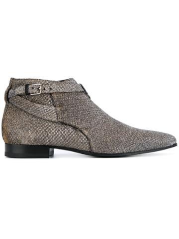Saint Laurent 'london 20' Jodhpur Cropped Boots