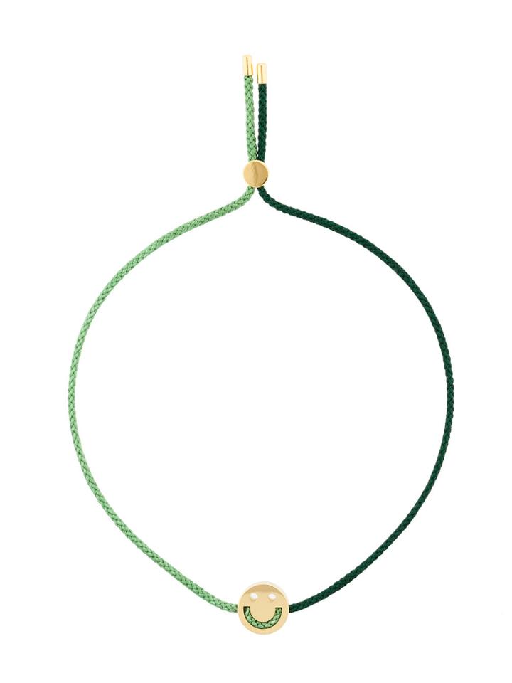 Ruifier Smiley Friendship Bracelet - Green