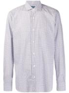 Barba Dandylife Check Shirt - White