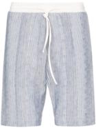 Prévu Eden Striped Shorts - Blue