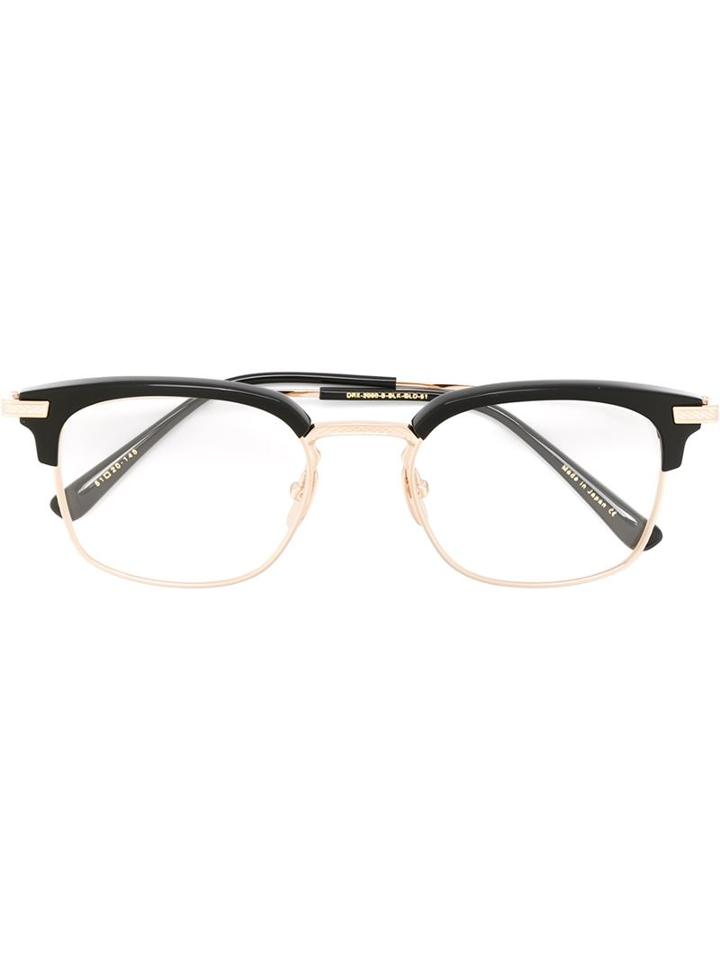 Dita Eyewear Nomad Glasses, Black, Acetate/titanium