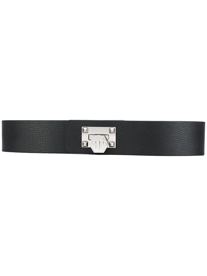 Philipp Plein Branded Waistbelt - Black