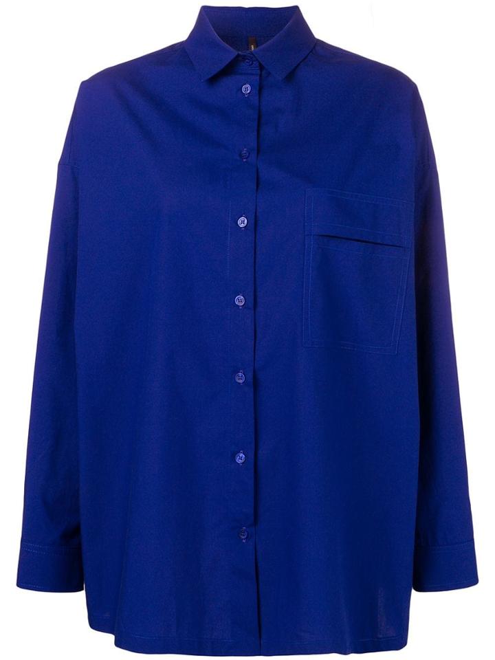 Pierantoniogaspari Oversized Shirt - Blue