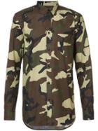 Givenchy - Camouflage Shirt - Men - Cotton - 42, Green, Cotton