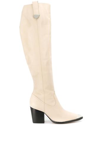 Schutz Knee-length Boots - Neutrals