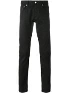 Alexander Mcqueen - Leopard Effect Jeans - Men - Cotton/spandex/elastane - 48, Black, Cotton/spandex/elastane